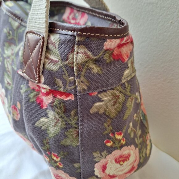 Cath Kidston Grayish blue floral tote bag - Picture 4 of 10